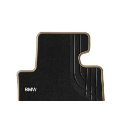 Floor Mat Set - Front (Modern) (Black)